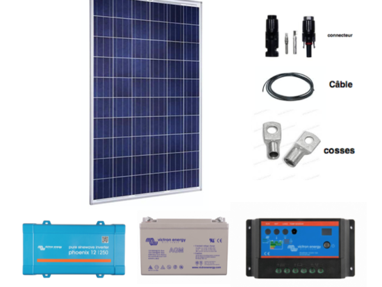 kit solaire autonome complet matériels victron energy