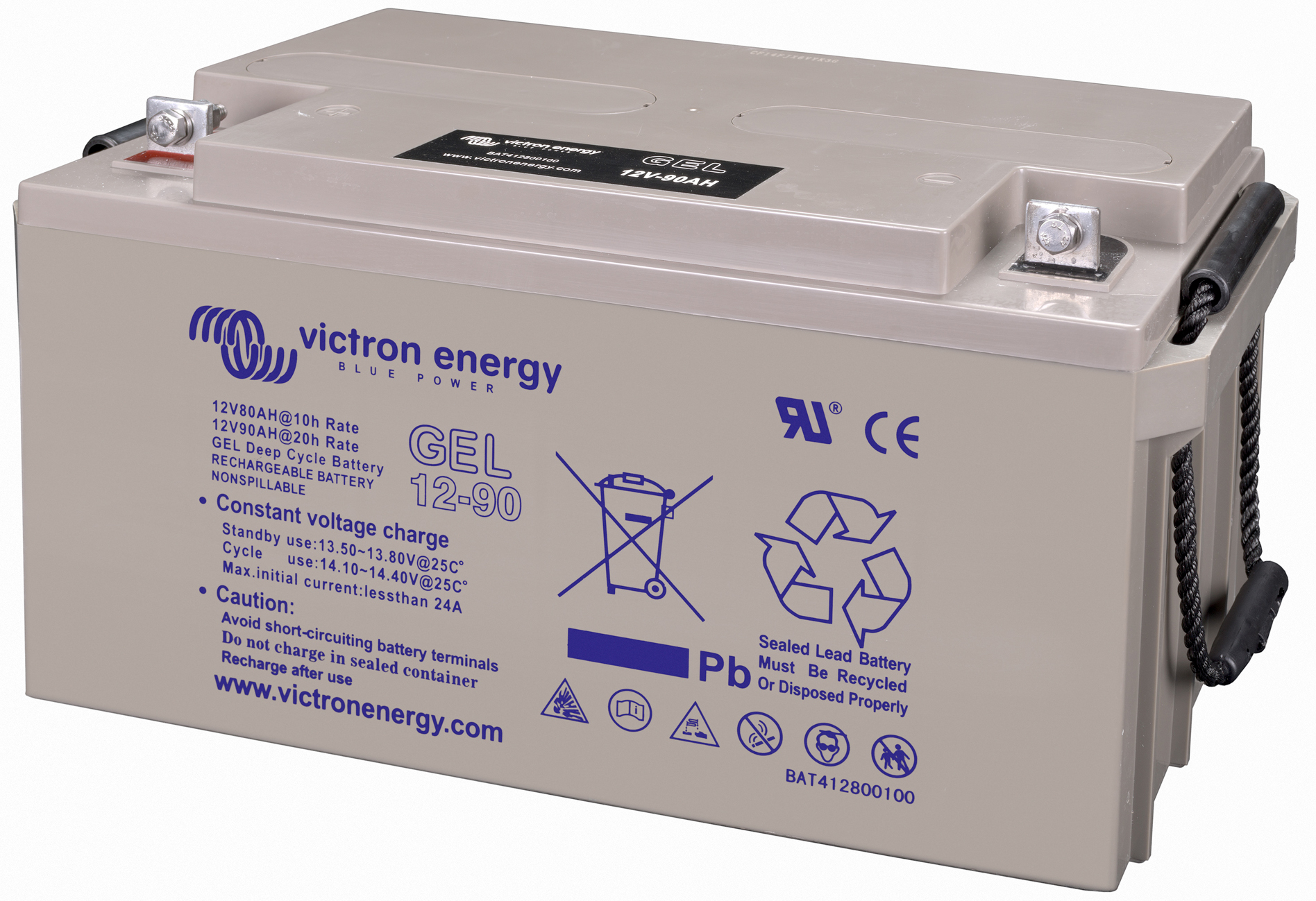 Victron Energy - Batterie solaire 220Ah GEL 12V