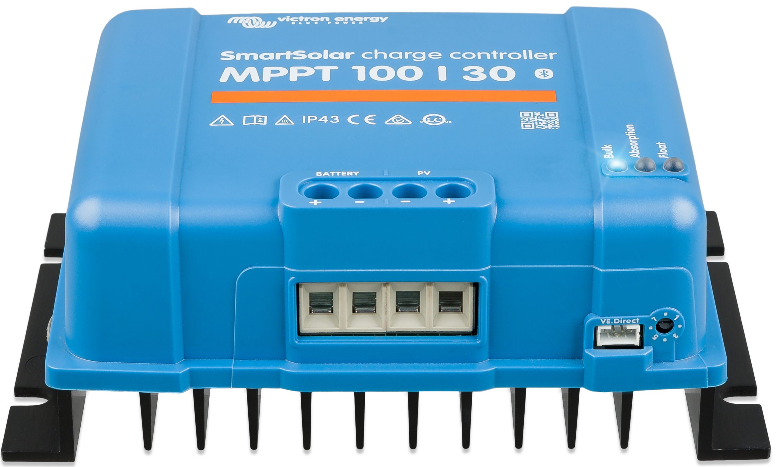 Regulateur solaire MPPT 100-30A SmartSolar Victron Energy.