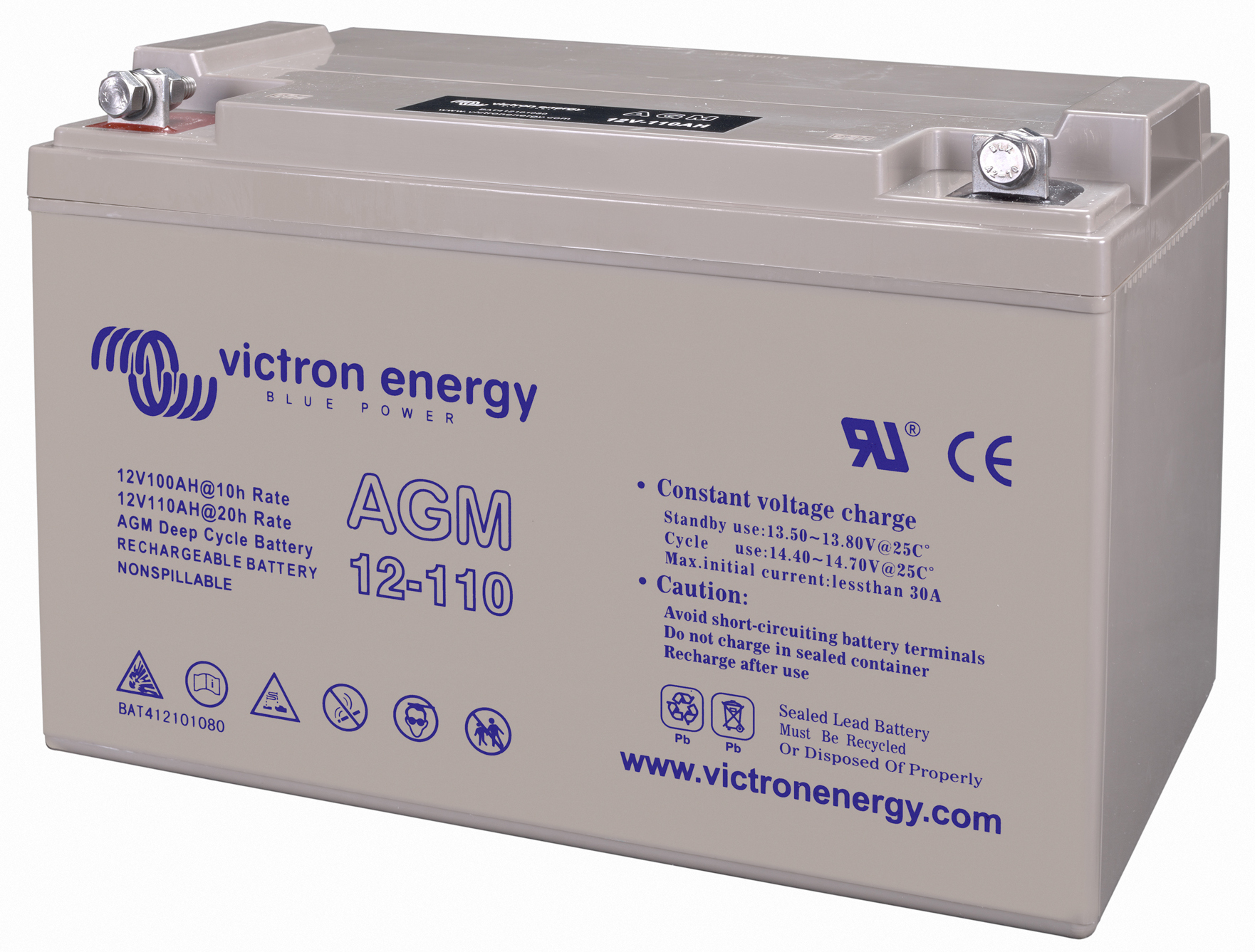Batterie VICTRON étanche Gel 12V / 60Ah