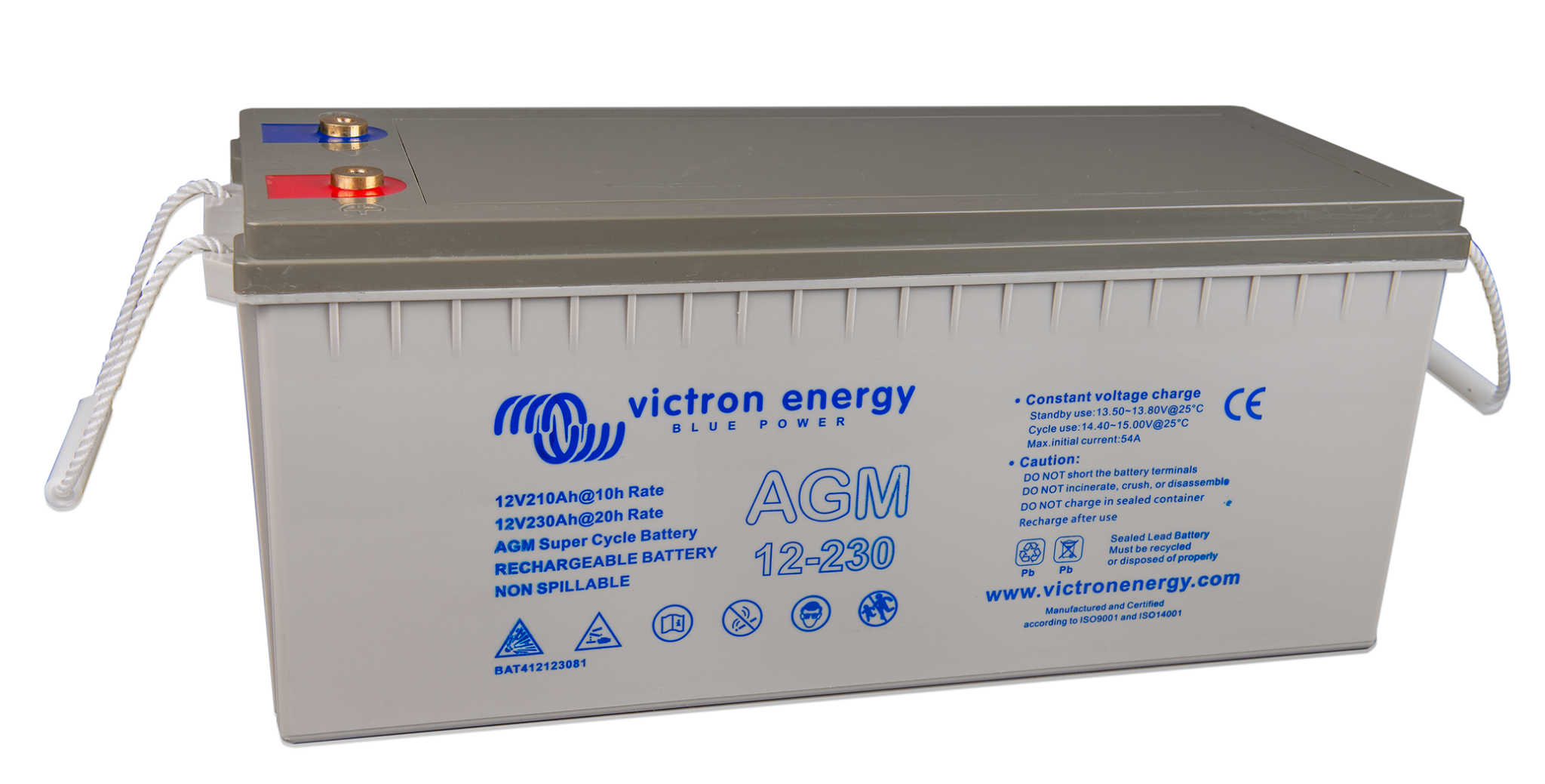 Batterie Solaire Agm 230ah 12v Super Cycle Victron Energy