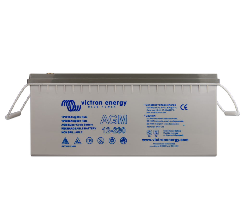 Batterie solaire AGM 230Ah12V Super Cycle Victron Energy