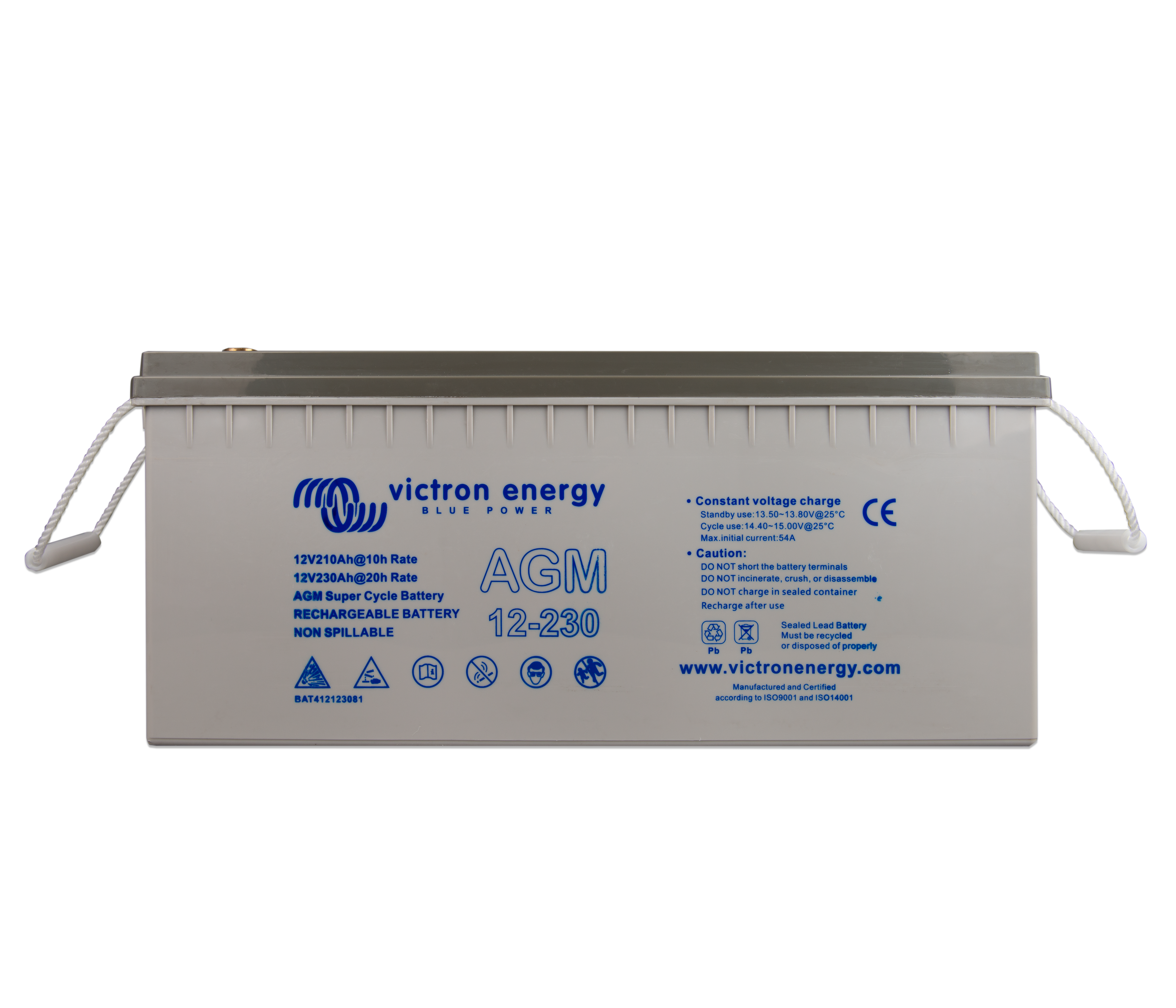 Batterie solaire AGM 230Ah-12V Super Cycle Victron Energy