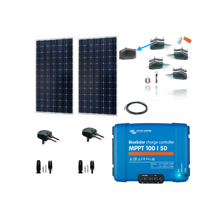 kit-solaire-pour-camping-car-610W-complet