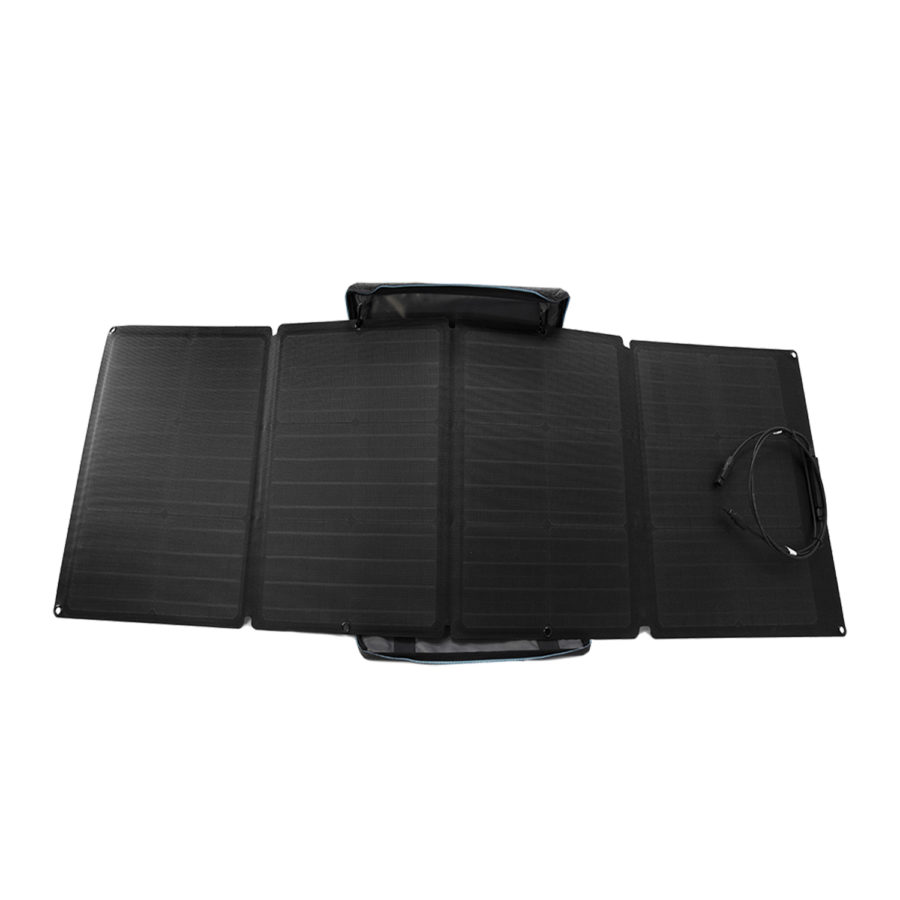 Panneau solaire EcoFlow 110W portable.