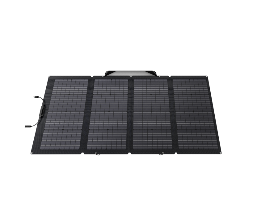 Panneau solaire EcoFlow 220W double face portable.