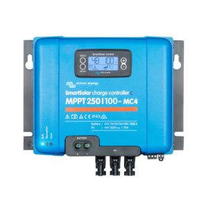 Régulateur solaire MPPT 250/100-MC4 VE-Can SmartSolar Victron Energy